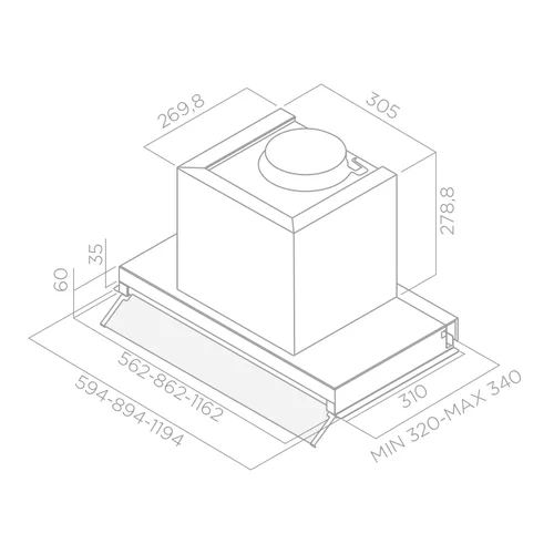 Elica BOXIN IX/A/60 PRF0097835B image 3