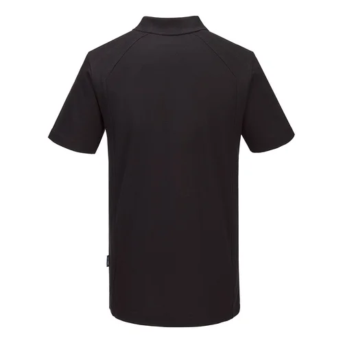 Polo marškinėliai PORTWEST CD812 trumpomis rankovėmis - XXXL, Juoda image 3
