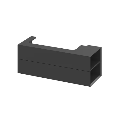 SD Lite 120 D spintelė po praustuvu juodas matinis image 2
