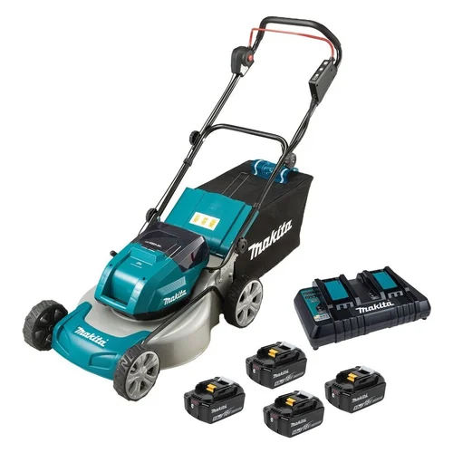 Makita DLM460PT4 Akumuliatorinė vėjapjovė (36V 2X18V LI-ION 4x5Ah akumuliatoriai) image 1
