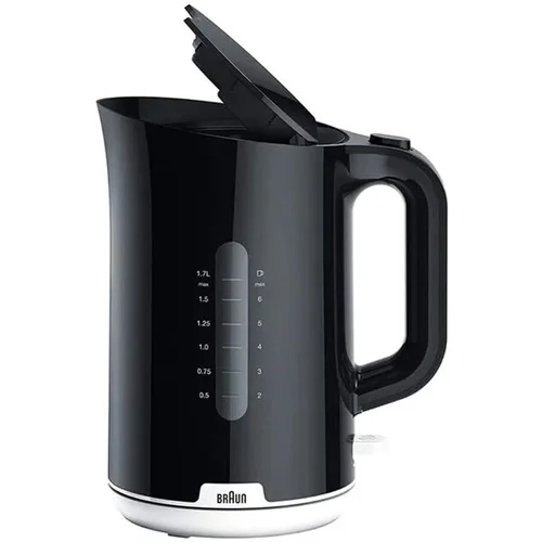 BRAUN WK1100BK Elektrinis virdulys, 1.7 l, Juodas image 2