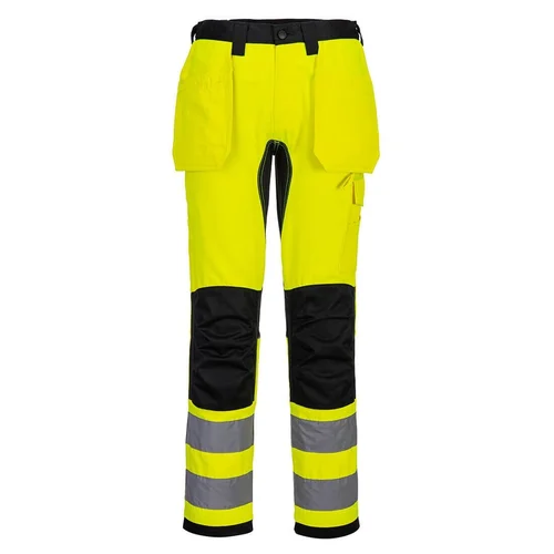 PORTWEST CD889 darbo kelnės 41, Orange/Black image 3