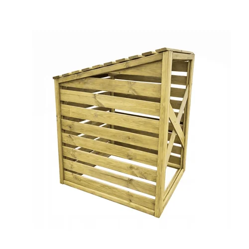 Medinė konteinerio stoginė 240 l image 3