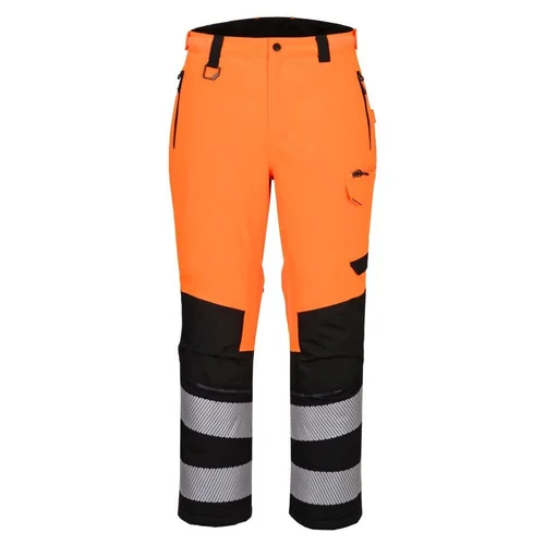 PORTWEST EV402 Hi-Vis darbo kelnės S, Orange/Black image 1