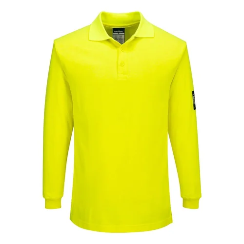 PORTWESt FR805 Polo marškinėliai ilgomis rankovėmis L, Yellow image 1