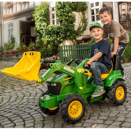 Rolly Toys pedalinis traktorius John Deere 3-8 metai image 3