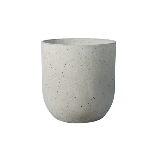 Mineralinio kompozito vazonas ,,Betonitas“ su drenažu, 48 cm image 1