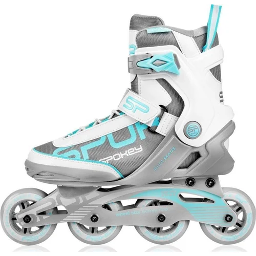 Riedučiai Spokey Prime Pro, balti/pilki/šviesiai mėlyni, 39 image 3