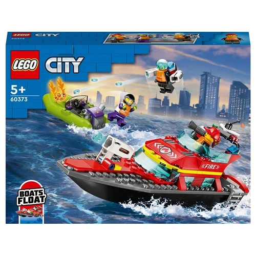 Konstruktorius LEGO City Ugniagesių kateris 60373 image 1