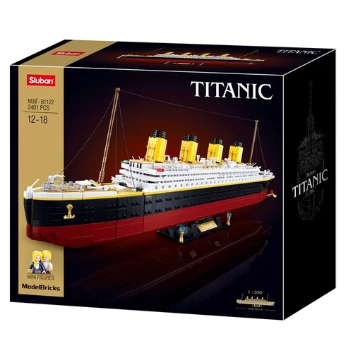 Sluban Titanic M38-B1122 konstruktorius, 2401 dalių image 1