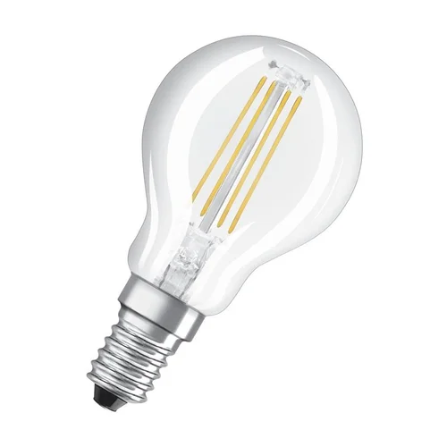 Osram Filamentinė LED lemputė P45 4W E14 2700K 470 lm image 1