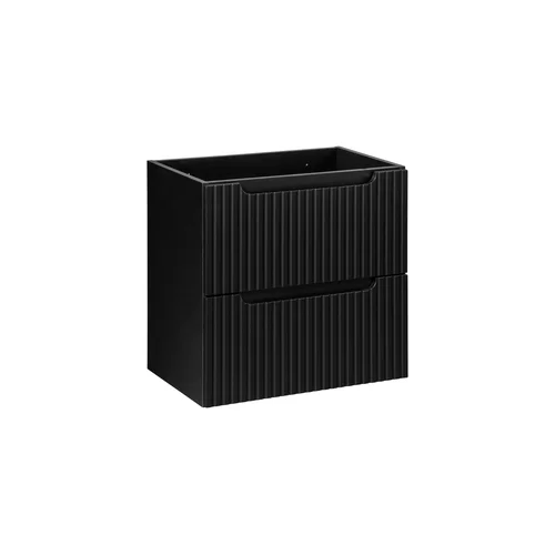 COMAD Nova Black D2 82-60-2S Apatinė spintelė, 60 cm, Juoda image 1