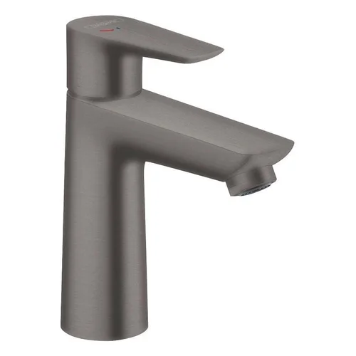 Hansgrohe Talis E 110 praustuvo maišytuvas 71714340 šlifuotas juodas chromas image 1