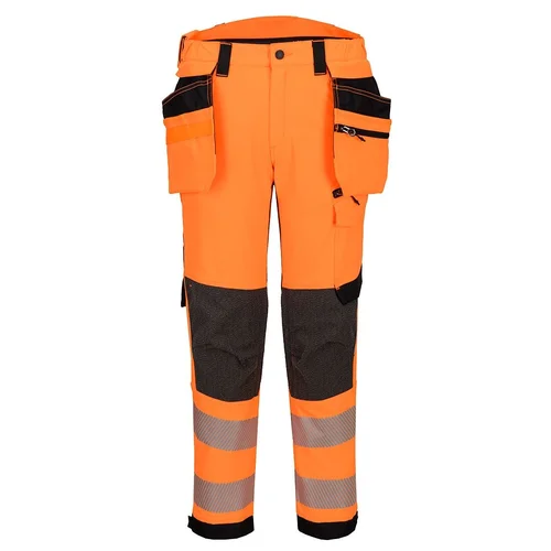 PORTWEST EV448 kelnės 2 klasės 42 Orange/Black Tall image 1