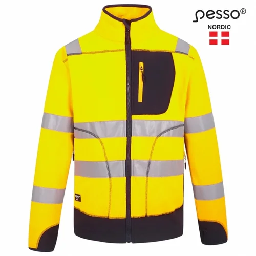 Džemperis Fleece Pesso FL02G geltonas/mėlynas - 4XL image 1