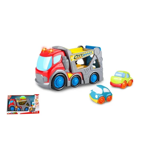 Busy City DHTS10359J Žaislinis automobilis, Raudona image 1