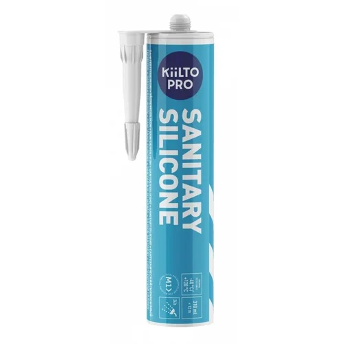 Kiilto Kestosil Silikonas, 310 ml, Natūrali balta image 1