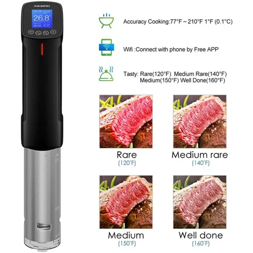 Inkbird ISV-100W Sous Vide priedas, 41,91 cm ilgio image 3
