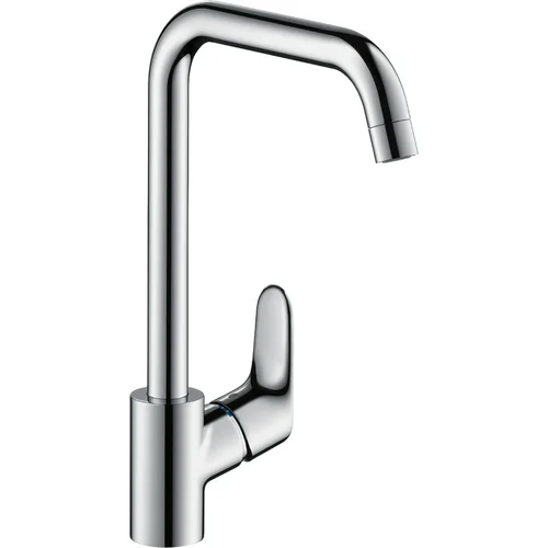 Hansgrohe Focus E2 virtuvinis maišytuvas lenktas - Juoda matinė image 2