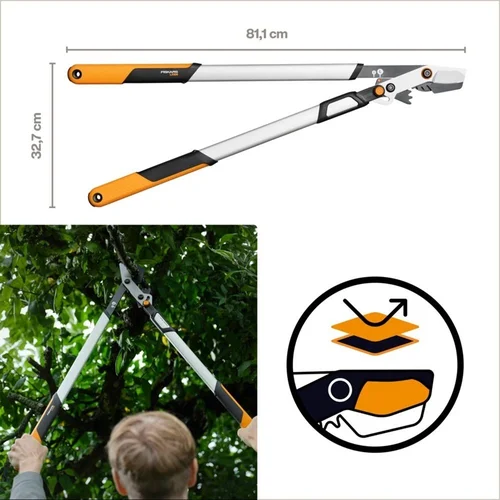 Fiskars 1080133 šakų genėjimo žirklės, 81.5 cm image 2