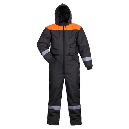 BoSafety WB-CANVASLONG-1604 kombinezonas 3XL Hi-Vis Geltona/Pilka image 3
