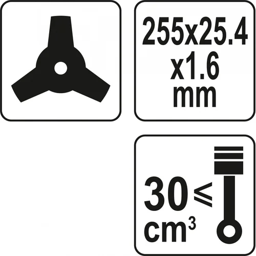 Yato Peilis trimeriui 25.4x255mm image 3