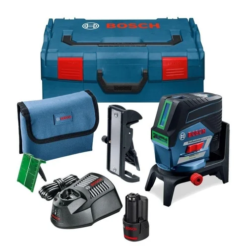 Bosch GCL 2-50 CG akumuliatorinis lazeris 12 V 1x2.0Ah RM2 L-Boxx image 1