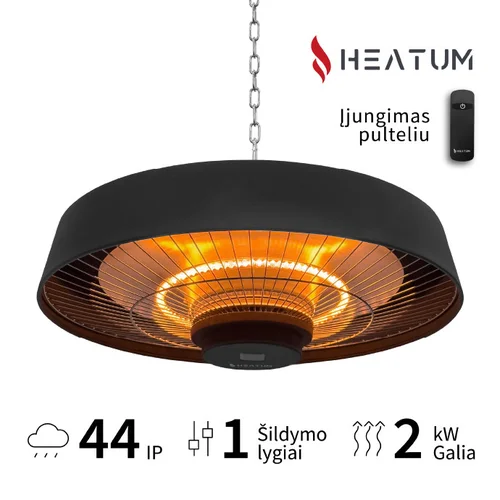 Heatum VERSE H2000R Juoda image 2
