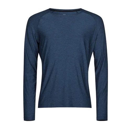 Tee Jays 7022 marškinėliai ilgomis rankovėmis - S, Navy Melange image 3