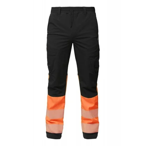 BoSafety COMFORT Hi-vis Class 1 4-Way Stretch 64 Hi-Vis Oranžinė/Juoda image 2