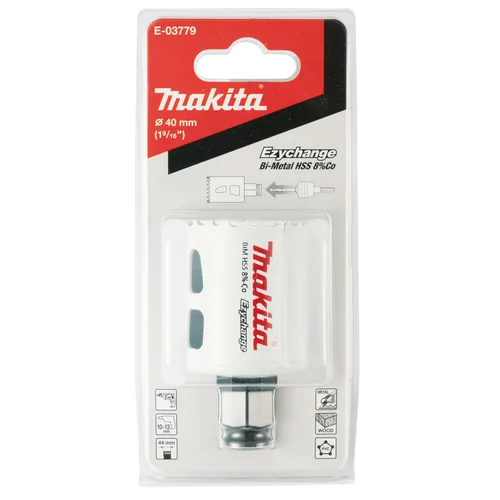 Makita E-03779 EZYCHANGE Bi-Metal karūna 40 mm image 3