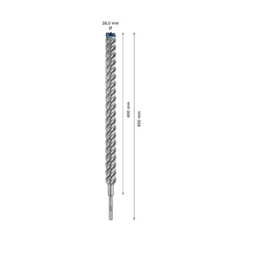 Bosch SDS-plus Grąžtas betonui 28x400x450mm 2608900154 image 3