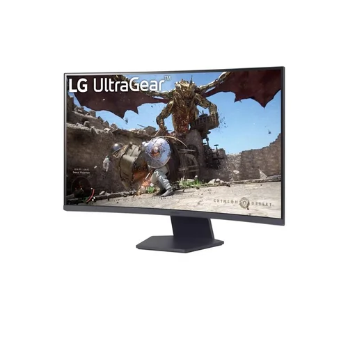 LG 32GS60QC-B.AEUQ monitorius, 31.5", 2560x1440, 180 Hz, 1 ms, Juoda image 2