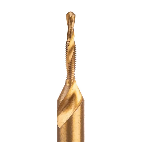 Neo Tools HSS TiN sriegimo grąžtas M3x0,5 mm šešiabriaunis image 3