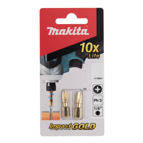 Makita B-28341 Torsion sukimo antgalis PH3-25mm (2 vnt.) image 2