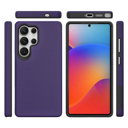 Dėklas Perfectionists Triangle Case Samsung S938 S25 Ultra Ultravioletinė image 3