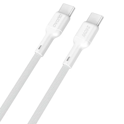 Dudao L9CMax USB-C į USB-C 240W 2,0 m Baltas image 1