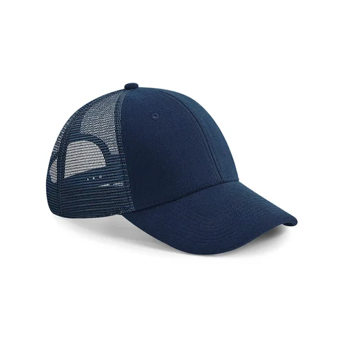 Beechfield B678 medvilninė kepuraitė su snapeliu, Vienas dydis, Heather Grey image 1