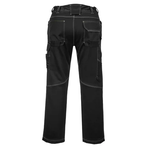 PORTWEST PW304 tamprios lengvo svorio kelnės 44, Zoom Grey/Black image 2