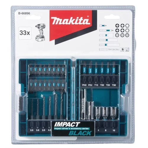 Makita B-66896 Antgalių rinkinys, 33 vnt. image 2