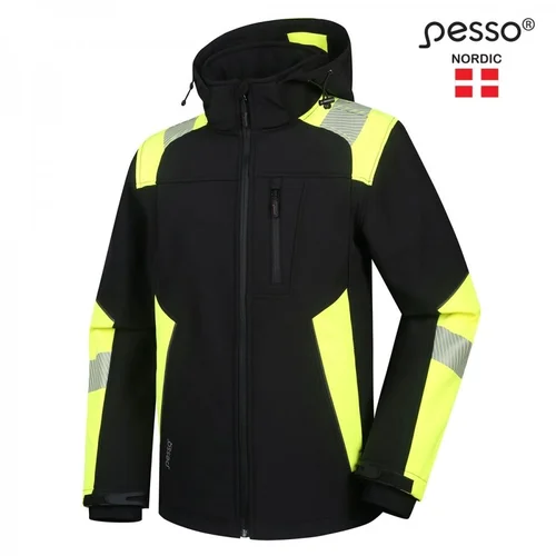 Softshell striukė Pesso ASTRA juoda/geltona L image 1