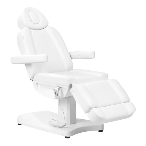 Azzurro 803D elektrinis kosmetologinis krėslas, baltas image 3