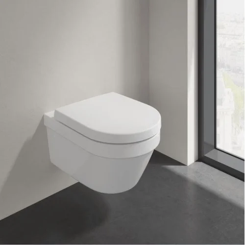 Pakabinamasis unitazas su dangčiu VILLEROY & BOCH, 410×400mm image 3