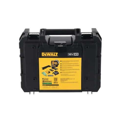 DeWALT DCLE34035B-XJ Lazerinis nivelyras (žalias) 18V, 3×360° spinduliai image 2
