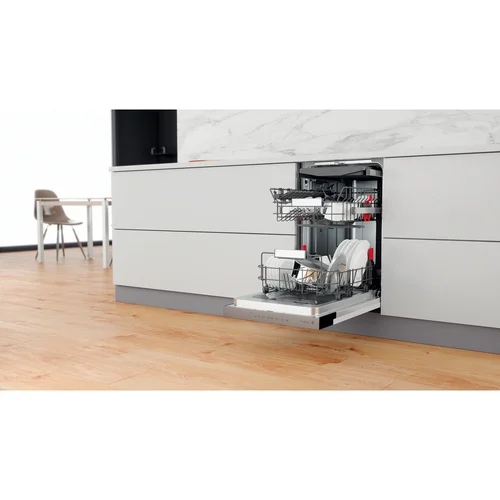 Whirlpool WSBO 3O34 PF X įmontuojama indaplovė, 45 cm pločio image 3
