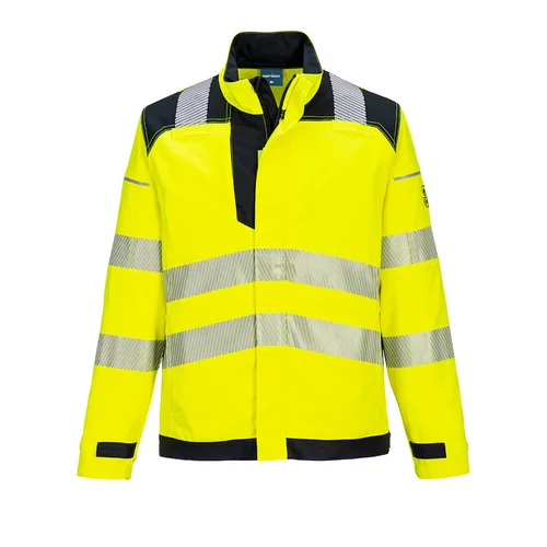 PORTWEST FR714 matomumo darbo striukė L Yellow/Black image 1