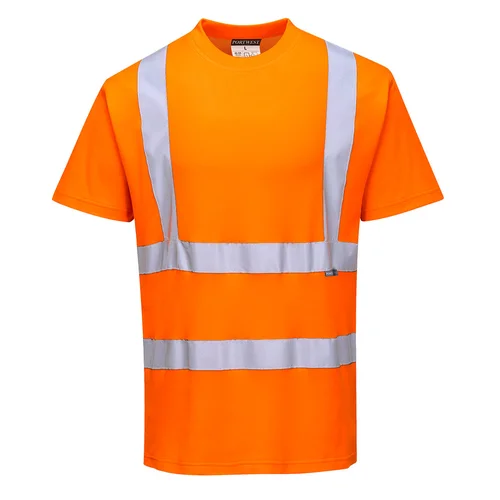 Portwest S170 medvilniniai trumparankoviai marškinėliai 5XL Oranžinė image 2