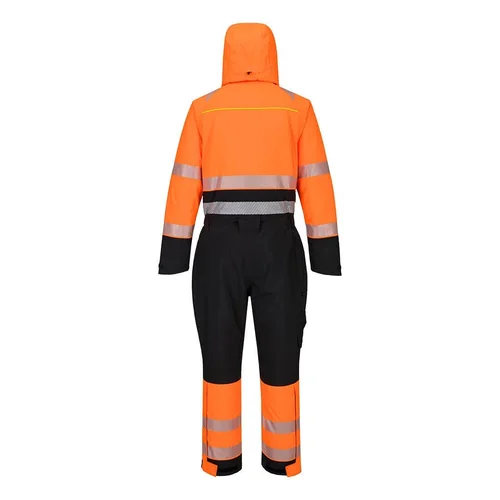 PORTWEST DX438 Žieminis darbo kombinezonas XL Orange/Black image 3