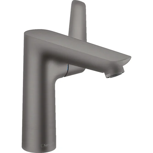 Hansgrohe Talis E 150 aukštas praustuvo maišytuvas Braižyto juodo chromo image 3