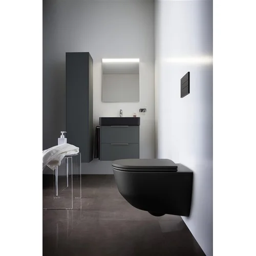 Laufen PRO 53 Pakabinamas Unitazas Juodas image 2